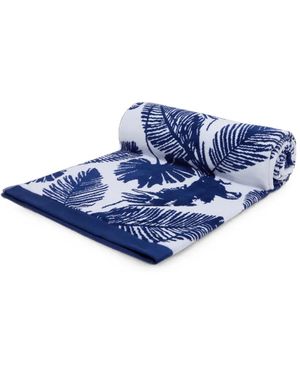 Vilebrequin Serviette De Plage Papagaio En Jacquard - Bleu