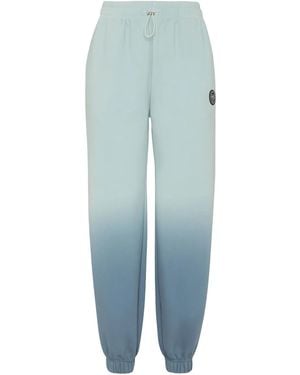 Philipp Plein Jogginghose Mit Logo-Patch - Blau