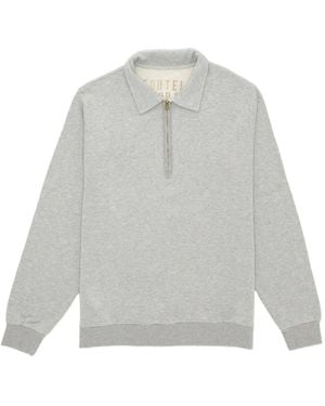 Fortela Yale Quarter-Zip Jumper - White