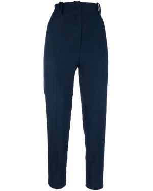 Hebe Studio Pantalones con pinzas - Azul