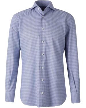 Atelier Munro Checked Shirt - Blue