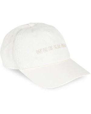Weekend by Maxmara Embroidered Baseball Cap - White