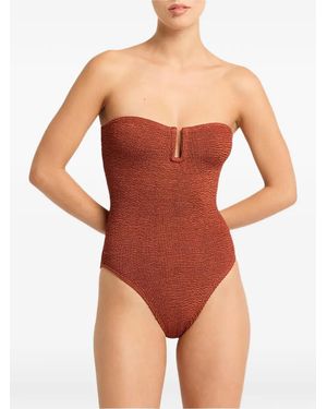 Bondeye Costume Intero Senza Spalline - Rosso