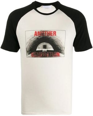 Neil Barrett Another Generation Print T-Shirt - Black