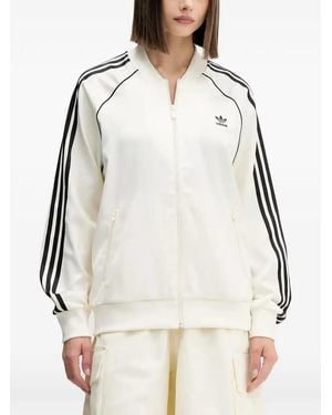 adidas Sst Zip-Up Sweatshirt - Naturel
