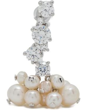 Completedworks Zirconia Earrings - White