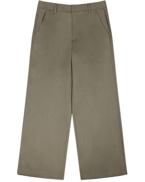 Entire studios Wide-Leg Tailored Trousers - Green