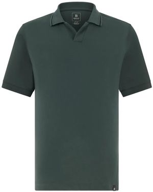 BOGGI Open-Collar T-Shirt - Green