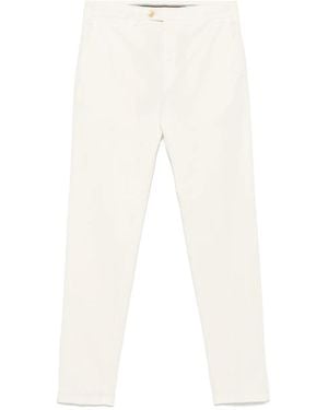 Canali Stretch-Cotton Chinos - White