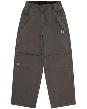 Aape By A Bathing Ape Pantalon À Logo Appliqué - Grey