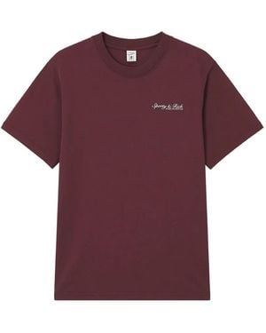 Sporty & Rich T-Shirt Syracuse - Viola