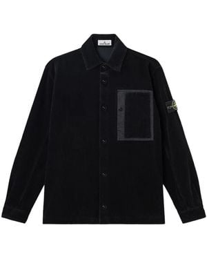 Stone Island Cotton Shirt - Black