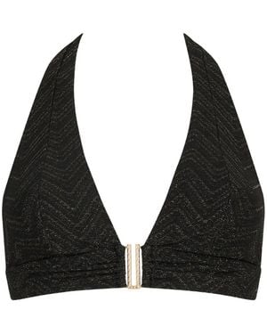 Aubade Top Bikini Golden Horizon A Triangolo - Nero