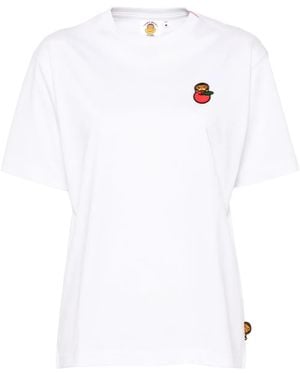A Bathing Ape Printed T-Shirt - White