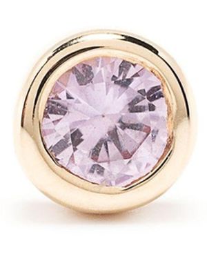 Maria Black 14Kt Sapphire Dot Mega Stud Earring - Metallic