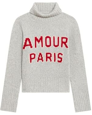 Zadig & Voltaire Nalmo Merino Wool Jumper - White