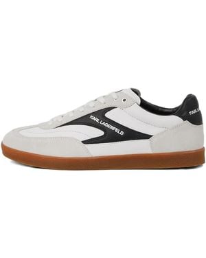 Karl Lagerfeld Zapatillas Kandidate con logo - Blanco