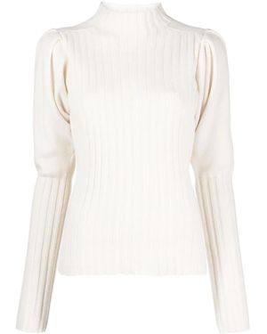 Chloé リブニット カシミアセーター - ホワイト