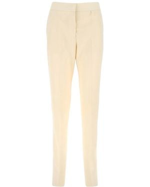 Givenchy High-Rise Straight-Leg Trousers - Natural