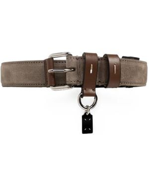 Maison Margiela Leather Belt - Brown
