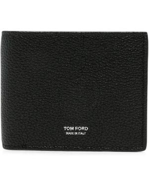 Tom Ford Grained Leather Wallet - Black