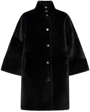 Yves Salomon Cappotto - Nero