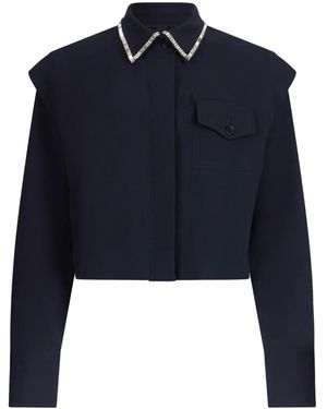 Liu Jo Camicia Con Strass - Blu