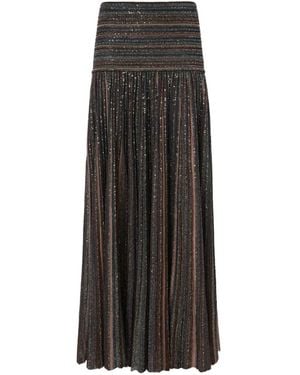 Missoni Lamé Skirt - Black