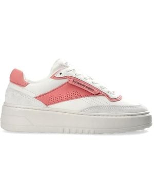COPENHAGEN Perforated Trainers - Pink