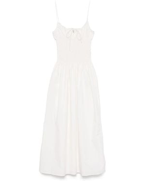 Faithfull the Brand Aya Midi Dress - White