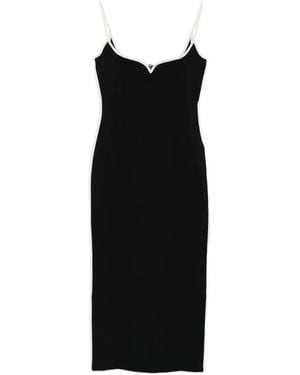Paris Georgia Basics Heart Midi Dress - Black