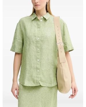 Samsøe & Samsøe Salarikar Short-Sleeve Shirt - Green