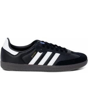 adidas Samba Lace-Up Trainers - Black