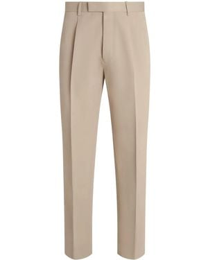 ZEGNA プリーツ パンツ - ナチュラル