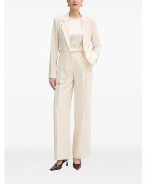 Silvian Heach Belted Blazer - Natural