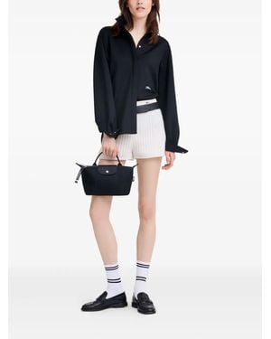 Longchamp X Econyl Le Pliage Energy キャンバスポーチ - ブラック