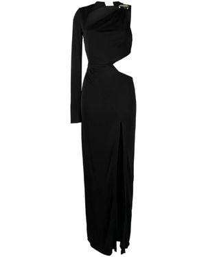 Galvan London Alicj One-Shoulder Maxi Dress - Black