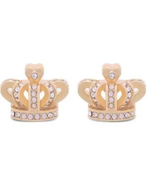 Juicy Couture Pendientes Con Detalles De Cristales - Neutro