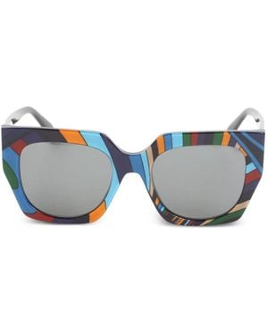 PUCCI Occhiali Da Sole Geometrici - Blu
