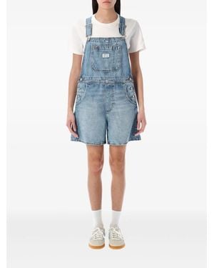 Levi's Logo-Patch Jumpsuit - Blue
