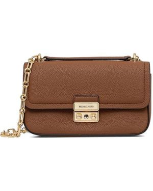 MICHAEL Michael Kors Petit Sac À Bandoulière Tribeca - Marron