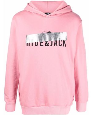 HIDE & JACK Hoodie Mit Logo-Print - Pink