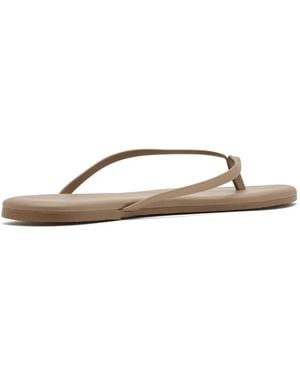 TKEES Lilly Nudes Flip-Flops - Natural