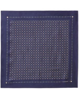 Claudie Pierlot Schal mit Print - Blau
