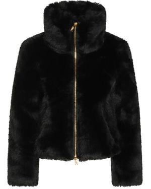 Moose Knuckles Funnel-Neck Zip-Fastening Jacket - Black