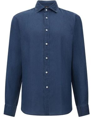 BOGGI Camicia - Blu