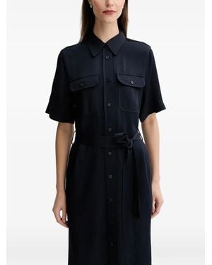 GANT Buttoned Belted Dress - Black