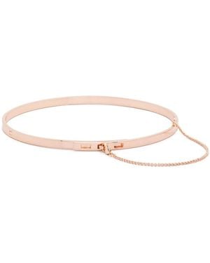 Eddie Borgo Thin Safety Chain Choker - Blanco