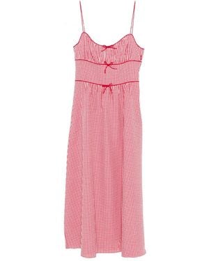Doen Abito Midi Belline - Rosa