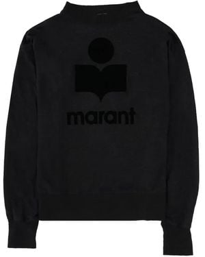 Isabel Marant ロゴ スウェットシャツ - ブラック